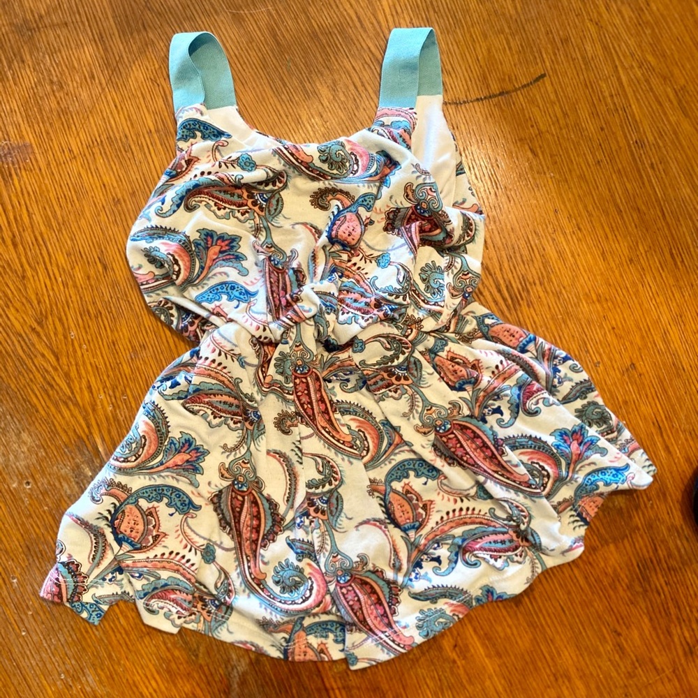 Boutique Paisley Romper